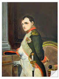 Självhäftande poster Portrait of Napoleon I Bonaparte