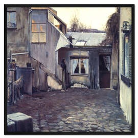 Gerahmter Kunstdruck Ecke in Paris