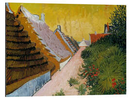 Magnettafel Straße in Saintes-Maries, 1888