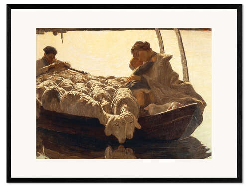 Impression artistique encadrée Hail, Mary, 1886