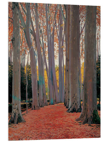 PVC print Avenue of Plane Trees, 1916