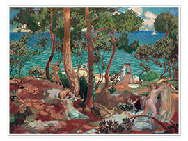 Wall print  Eurydice, 1905 - Maurice Denis