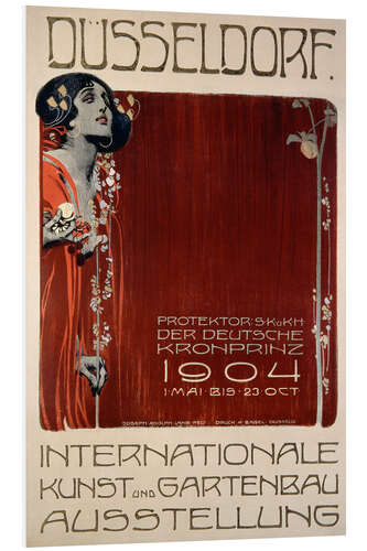 PVC print International Art and Horticultural Exhibition, 1904