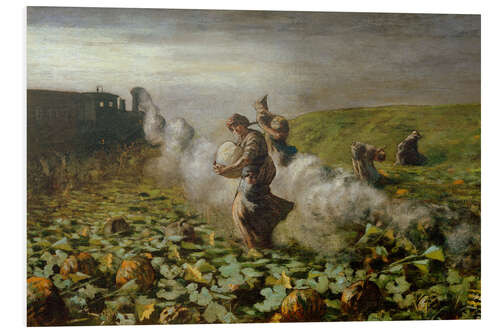 Bilde på skumplate The Pumpkin Harvest, 1884