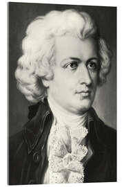 Akryylilasitaulu Idealised Mozart Portrait