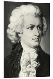 Gallery print Idealised Mozart Portrait