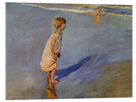 Quadro em acrílico Girl With Blue Ribbon, 1908