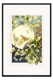 Gerahmter Kunstdruck Ginkgo Biloba, 1886