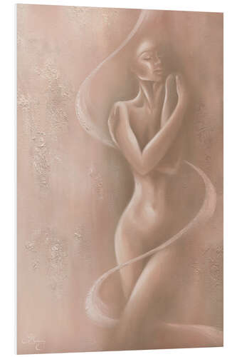 Quadro em PVC Self Love, female nude