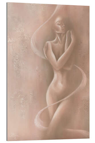 Stampa su plexi-alluminio Self Love, female nude