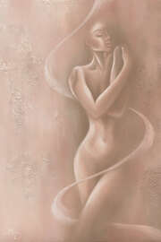 Magnettafel Selbstliebe, weiblicher Akt