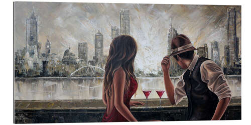 Gallery print Drinks By the Yarra River, Melbourne Vibes