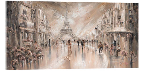 Acrylic print Harmony, Paris Flair (Panorama)