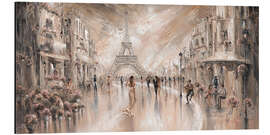 Aluminium print Harmony, Paris Flair (Panorama)