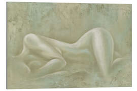 Magnettafel Regeneration Smaragdgrün, weiblicher Akt