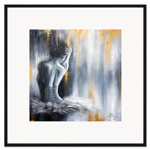 Kunsttryk i ramme Devotion, Ballerina