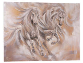 Quadro em PVC Boundless Horses