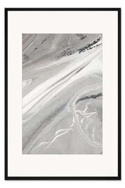 Gerahmter Kunstdruck Das Universum in dir, weiblicher Akt