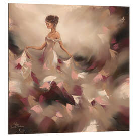 Magnettafel Verträumte Tänzerin