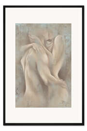 Gerahmter Kunstdruck Entfacht, Paarakt