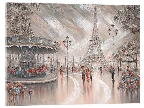 Acrylic print Funfair, Paris Flair