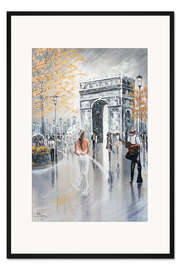 Gerahmter Kunstdruck Blickfang, Pariser Flair III