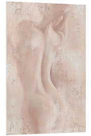 Foam board print Immersed, female nude I