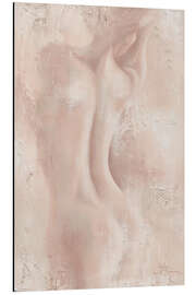 Magnettafel Eingetaucht, weiblicher Akt I