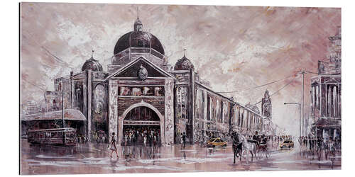 Gallery print Flinders Station, Modern Melbourne Vibes IV