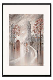 Gerahmter Kunstdruck Sanfte Brise am Big Ben, London I