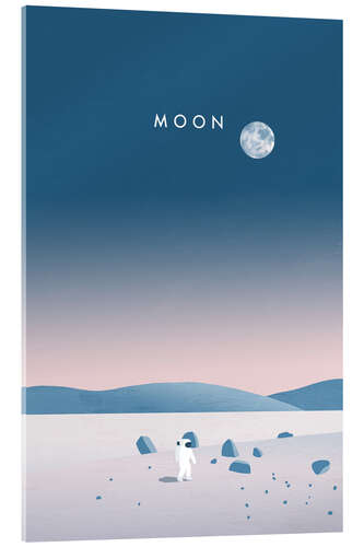 Acrylic print The Moon