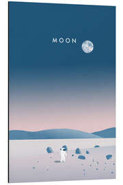 Magnettafel Der Mond