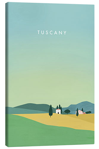 Canvas print Toskana