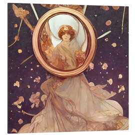 Magnettafel Der Spiegel des Seins