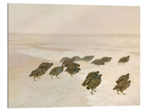 Galleritryk Partridges in the Snow, 1891