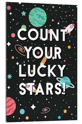 Gallery print Count your lucky stars!