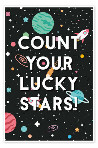 Poster Count your lucky stars!