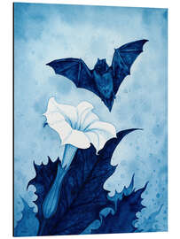 Aluminium print Sacred Thorn Apple and Bat