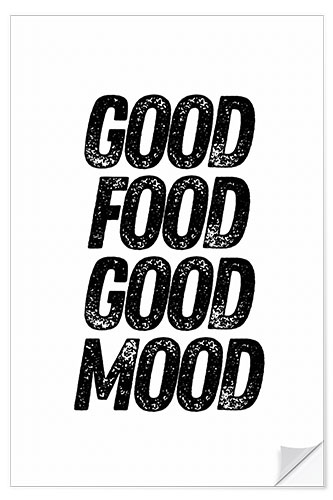 Wandsticker Good Food Good Mood