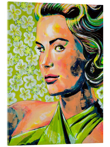 Acrylglasbild Grace Kelly, Prinzessin von Monaco