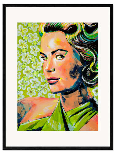 Framed art print Grace Kelly, Princess of Monaco