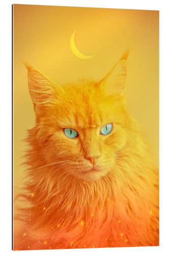 Gallery print Cat resembling a Phoenix