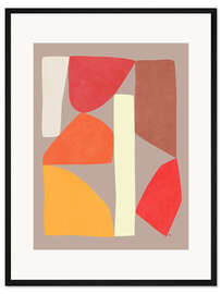 Gerahmter Kunstdruck Harmony III