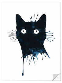 Wall sticker The Black Kitten