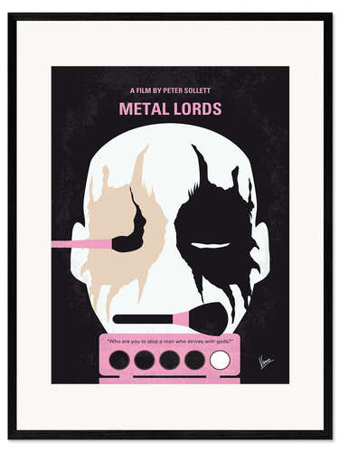 Gerahmter Kunstdruck Metal Lords