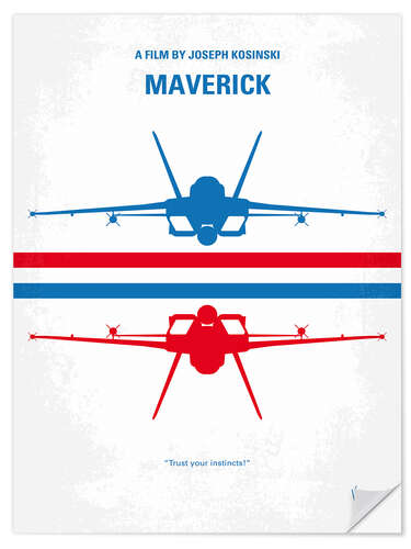 Sticker mural Maverick