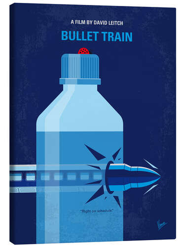 Canvastavla Bullet Train