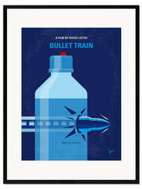 Plakat artystyczny premium w ramie Bullet Train