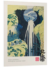 Foam board print Amida Waterfall