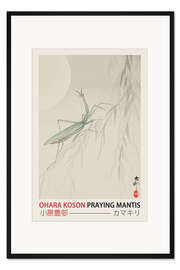 Gerahmter Kunstdruck Praying Mantis